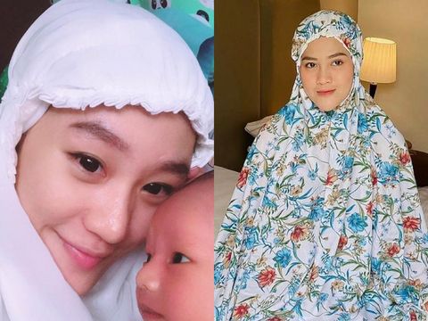 Adu gaya Larissa Chou dan Henny Rahman.