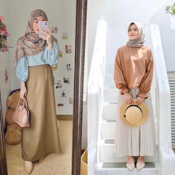 Adu gaya Larissa Chou dan Henny Rahman.