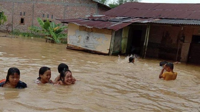 Banjir rendam Labuhanbatu (dok. Istimewa)