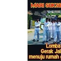 Kalau lomba gerak jalannya menuju rumah gebetan sih pasti langsung semangat deh.. Eits, tapi tunggu dulu.. kamu punya gebetan nggak nih? Foto: Instagram