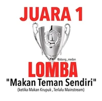 Biar nggak mainstream, lomba makan kerupuknya diganti dengan lomba makan teman sendiri. Dijamin setelahnya pemenang akan dijauhi dan dimusuhi. Sudah siap? Foto: Instagram
