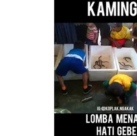 Saingan menangkap hati gebetan. Kalau juara selamat, kalau tidak ya cari gebetan baru saja ya mblo..Foto: Instagram