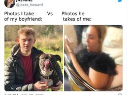 Kocak! Ini Perbandingan Foto yang Diambil Pacar Cowok dengan Cewek