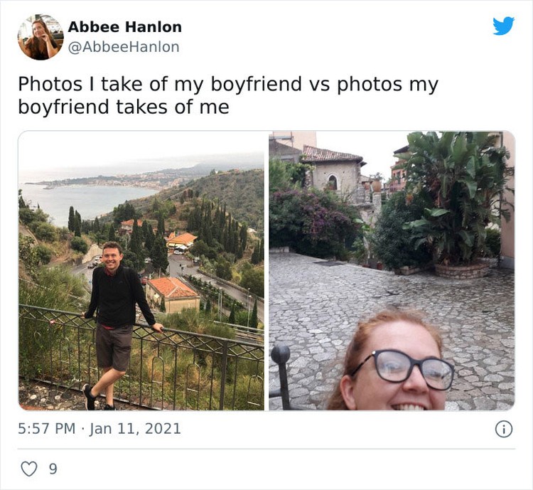 Foto perbandingan difoto pacar Foto perbandingan difoto pacar