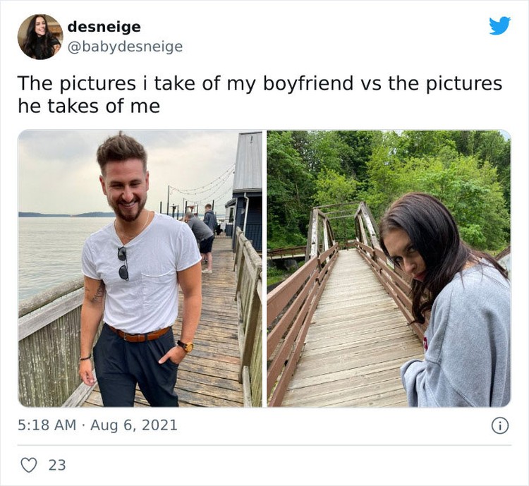 Foto perbandingan difoto pacar Foto perbandingan difoto pacar