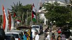 Jelang HUT RI, Bendera Palestina Berkibar di Bukit Duri