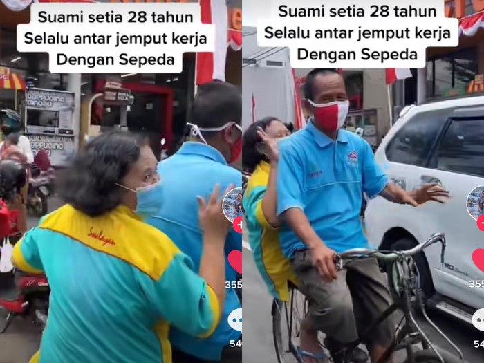Kisah pasutri yang viral di medi sosial. Kisah pasutri yang viral di medi sosial.