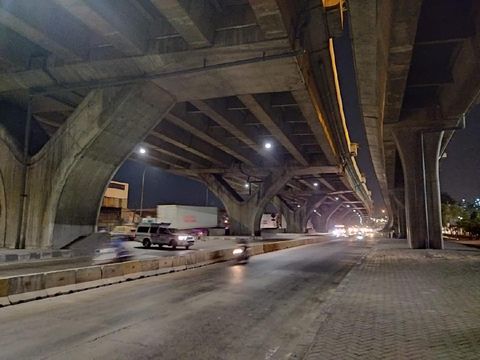 Kondisi lampu yang redup di Jl Raya Cilincing menjadi salah satu penyebab daerah itu rawan kecelakaan.
