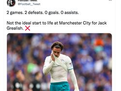 Manchester City Keok, Jack Grealish Jadi Olok-olok