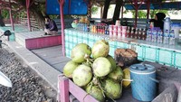 Deretan warung yang menawarkan pesona Sungai Cimanuk dan hutan jati ini kerap jadi pilihan bagi para pelancong untuk beristirahat. Semilir angin, teduhnya pepohonan serta suara riak dari aliran sungai Cimanuk menjadi daya tarik tersendiri buat traveler. (Nur Aziz/detikTravel)