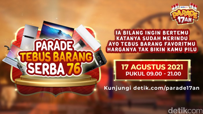 Parade Tebus Barang Serba 76