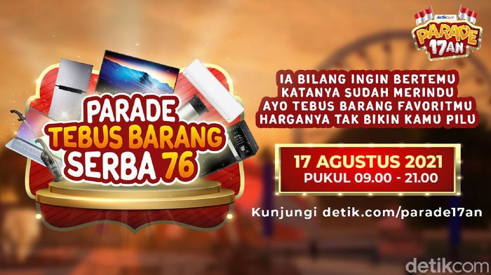 Parade Tebus Barang Serba 76