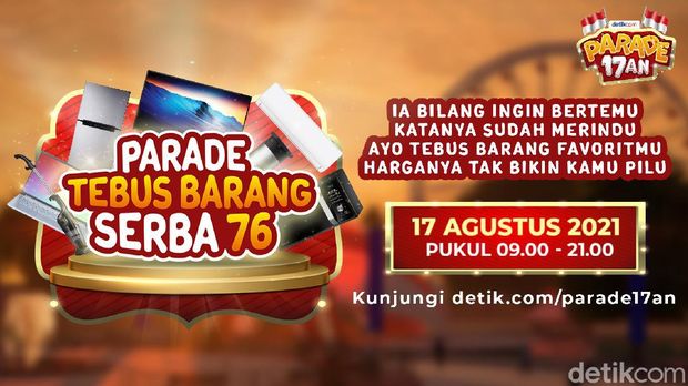 Parade Tebus Barang Serba 76