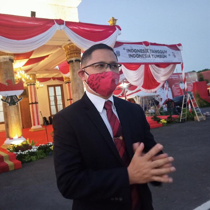 Pemprov Jatim Gelar Upacara HUT ke-76 RI Secara Terbatas