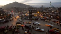 Tahun 1996, Taliban berkuasa di Afghanistan setelah penguasa sebelumnya melarikan diri ke wilayah Utara. John Moore/Getty Images.