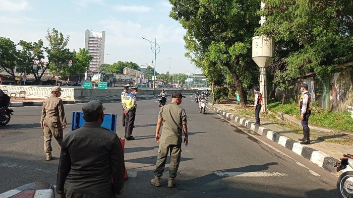 Suasana ganjil Genap di jalan Gatot Subroto (Wilda-detikcom)