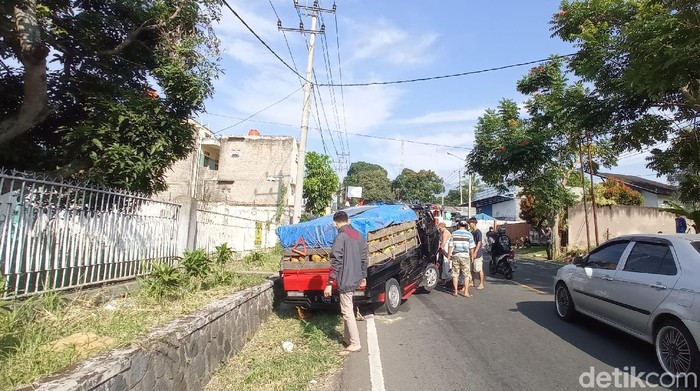 Tabrakan beruntun di Cianjur