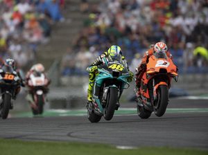 Cerita Rossi Kaget Setengah Mati Sempat Nangkring di Posisi 3 MotoGP Austria
