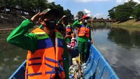 Upacara di sungai ini juga sebagai salah satu cara untuk mengingatkan kepada seluruh personel agar tetap semangat dalam menjalankan tugas sebagai pembersih sungai dan lingkungan sekitarnya.