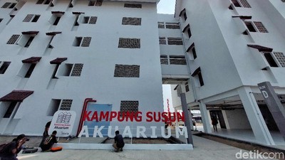 Wujud Kampung Susun Akuarium yang Bakal Segera Diresmikan Anies