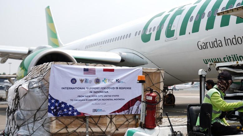 Citilink Terbang dari Amerika ke Jakarta Bawa Alat Kesehatan Citilink Terbang dari Amerika ke Jakarta Bawa Alat Kesehatan