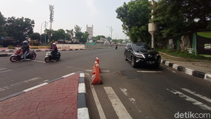 Ganjil genap di Jalan Gatot Subroto, Jakarta Selatan