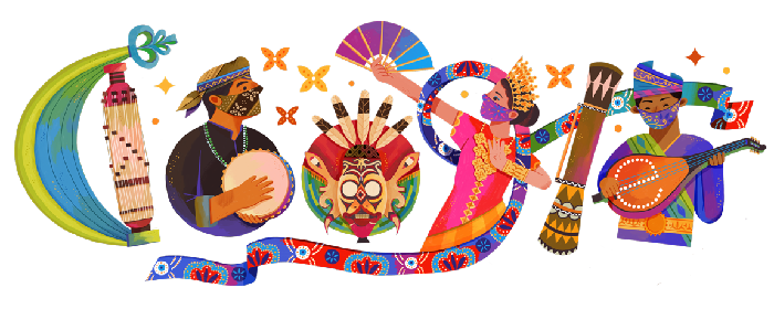 Google doodle hari kemerdekaan Indonesia