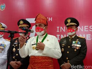 Ardelia Muthia Jadi Pembawa Bendera Merah-Putih, Gubsu: Kebanggaan Kita!