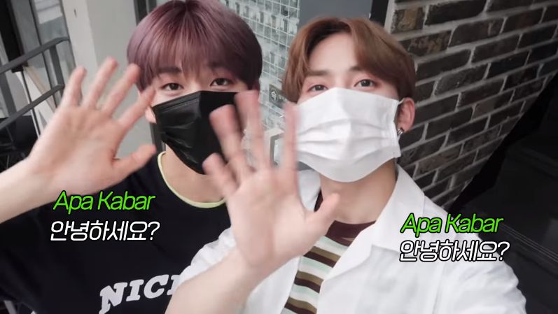 Idol K-Pop 'DRIPPIN' Cicip Makanan Indonesia
