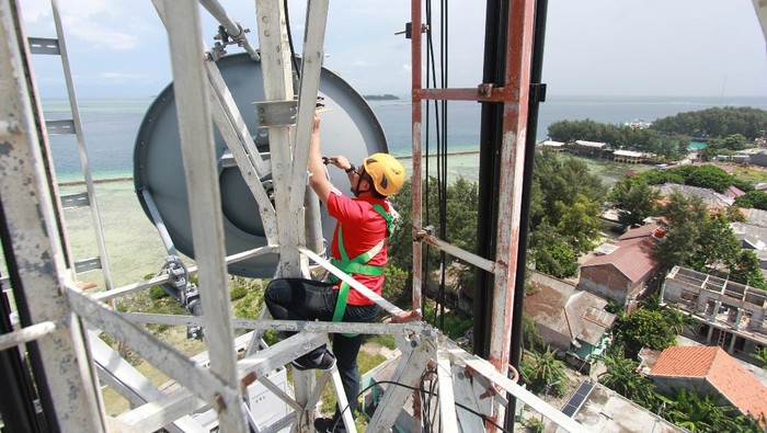 Ilustrasi BTS Telkomsel.