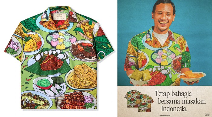 Keren! Telusur Kultur Bantu UMKM Lewat Kemeja Makanan Nusantara Keren! Telusur Kultur Bantu UMKM Lewat Kemeja Makanan Nusantara