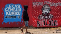 Kritik Lewat Mural, Tembok-tembok yang Melawan. AFP/FAJRIN RAHARJO