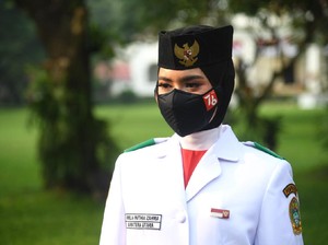 Ardelia Muthia Jadi Pembawa Baki Upacara HUT RI di Istana, Ini Sosoknya