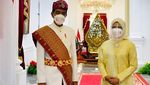Penampilan Jokowi Berbaju Adat Lampung di Upacara Kemerdekaan RI