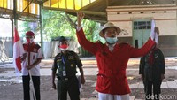 Ketua Komunitas Ontoseno Kudus, Sancaka Dwi Supani mengatakan kegiatan ini dalam rangka menyambut HUT ke-76 kemerdekaan Indonesia. Menurutnya memilih lokasi di eks Stasiun Kudus, karena tempat tersebut menyimpan sebuah sejarah perjuangan mempertahankan kemerdekaan Indonesia.  