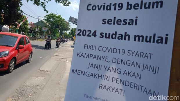 Selebaran 'Dipaksa Sehat di Negara Sakit'