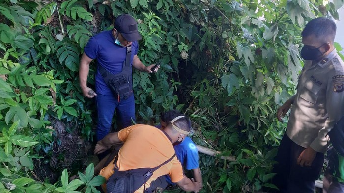 Seorang pria hilang 3 hari secara misterius di Kota Manado. Korban ditemukan dalam kondisi tak sadar di dalam gua peninggalan Jepang. (dok Istimewa)