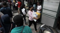 Pembagian BST berupa beras dengan berat 10 kilogram di Kota Yogyakarta berlangsung hingga esok (19/8).