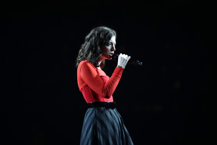 AUCKLAND, NEW ZEALAND - NOVEMBER 16:  Lorde performs at the 2017 Vodafone New Zealand Music Awards on November 16, 2017 in Auckland, New Zealand.  (Photo by Phil Walter/Getty Images)