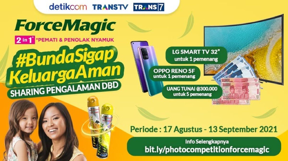 Hadiah Smartphone Hingga Tv Untuk Bunda Sigap Yang Aktif Cegah Dbd Mau