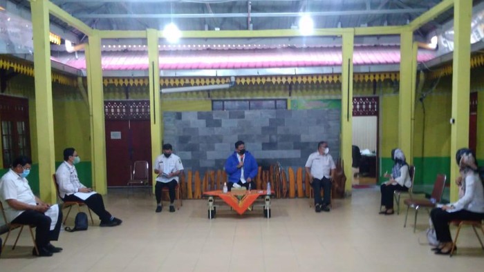 Bobby Nasution di Kantor Camat Medan Helvetia (Datuk-detikcom)