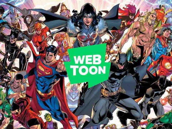DC Comics Kerja Sama dengan Webtoon
