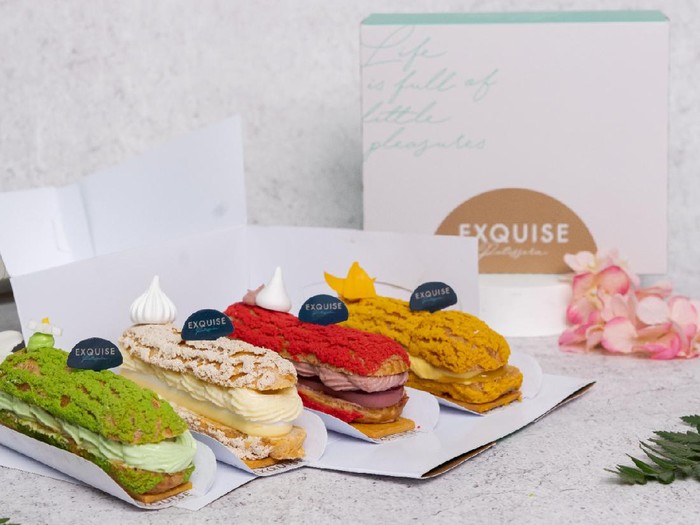 Di Bakery Ini Kamu Bisa Nikmati Kue-kue Prancis Cantik dengan Interior Bunga Mawar