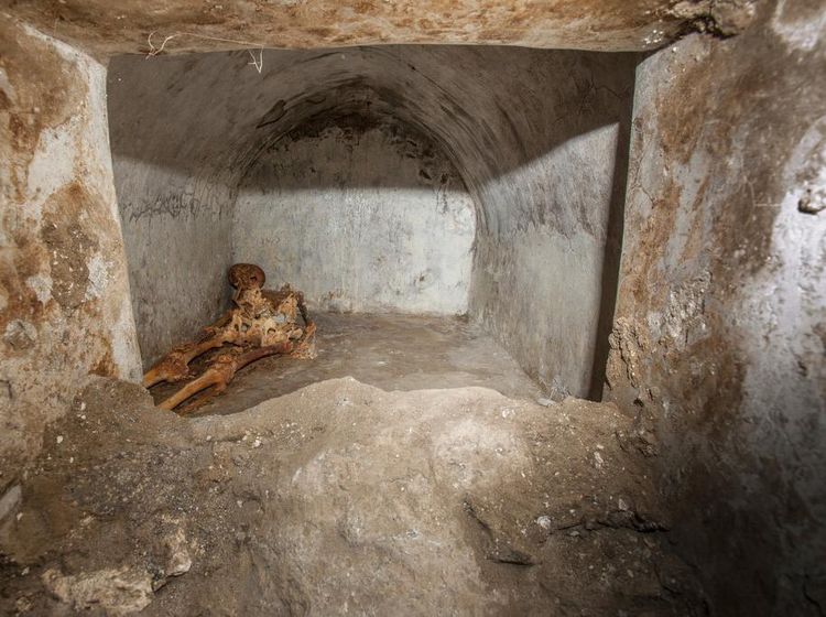 Lagi! Ditemukan Kerangka di Pompeii