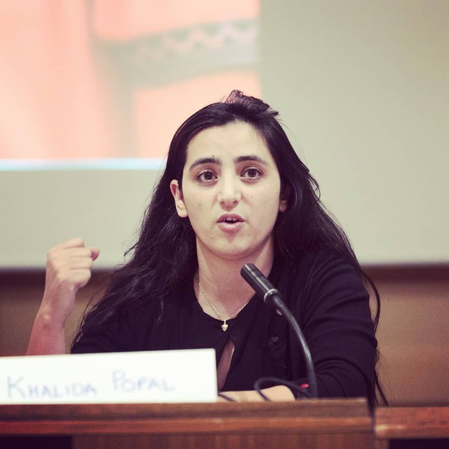 Meski kini tinggal di Denmark, Khalida tidak pernah meninggalkan sepak bola atau Afghanistan. Ia selama ini sering membantu mengungkap kekerasan, ancaman kematian hingga perkosaan yang terjadi dalam federasi di sana. Foto: Instagram @khalidagirlpower