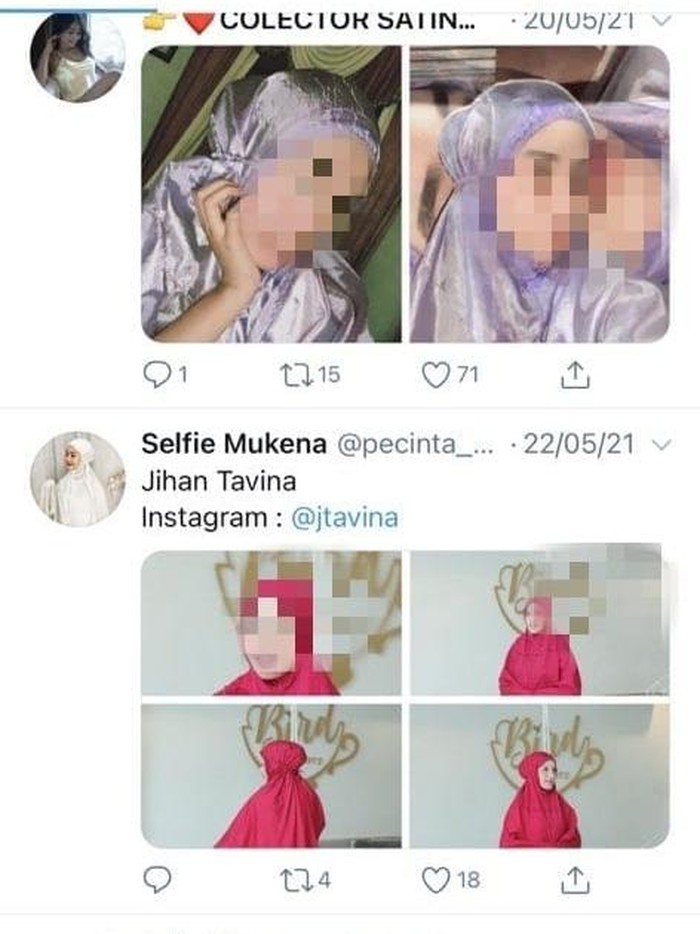 korban fetish mukena di malang