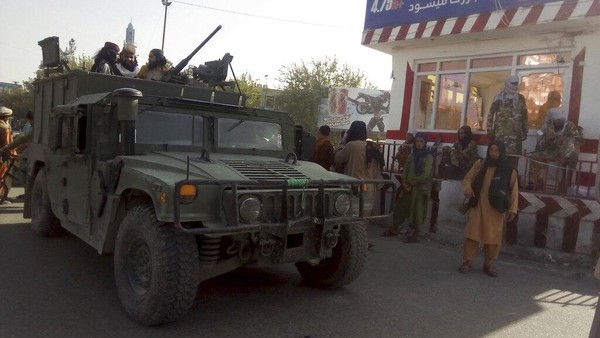 Ini Dia Kendaraan Tentara AS yang Dikuasai Taliban