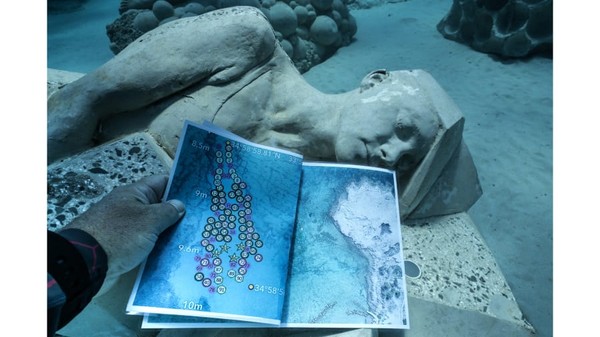 Proyek bernama  Museum of Underwater Sculpture di Cyprus (Musan) yang terdiri dari 93 patung ini menghabiskan dana sebesar Rp 15,9 Miliar.