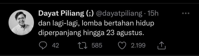 Selamat bertahan hidup lebih lama guys! Bertahan dari rasa bosan dan nggak ngapa-ngapain di rumah. Makanya biar lebih bermanfaat dikit, mending bantu ibu bersih-bersih rumah deh.. Foto: Twitter