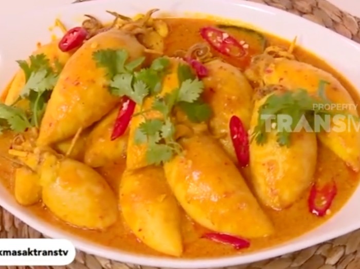 Resep Gulai Cumi Isi Tahu Resep Gulai Cumi Isi Tahu